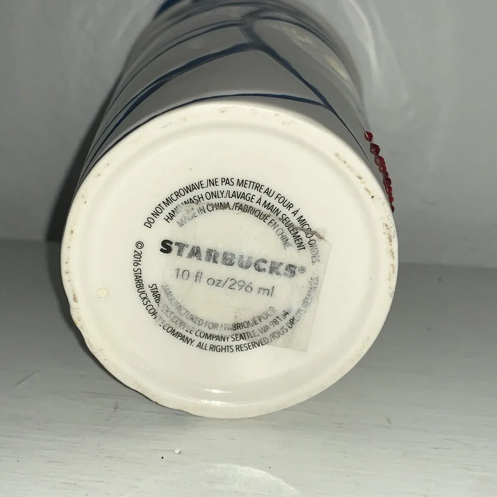 Starbucks 2016 Crowned Siren Anniversary Collection Swarovski Crystal‎ Lips